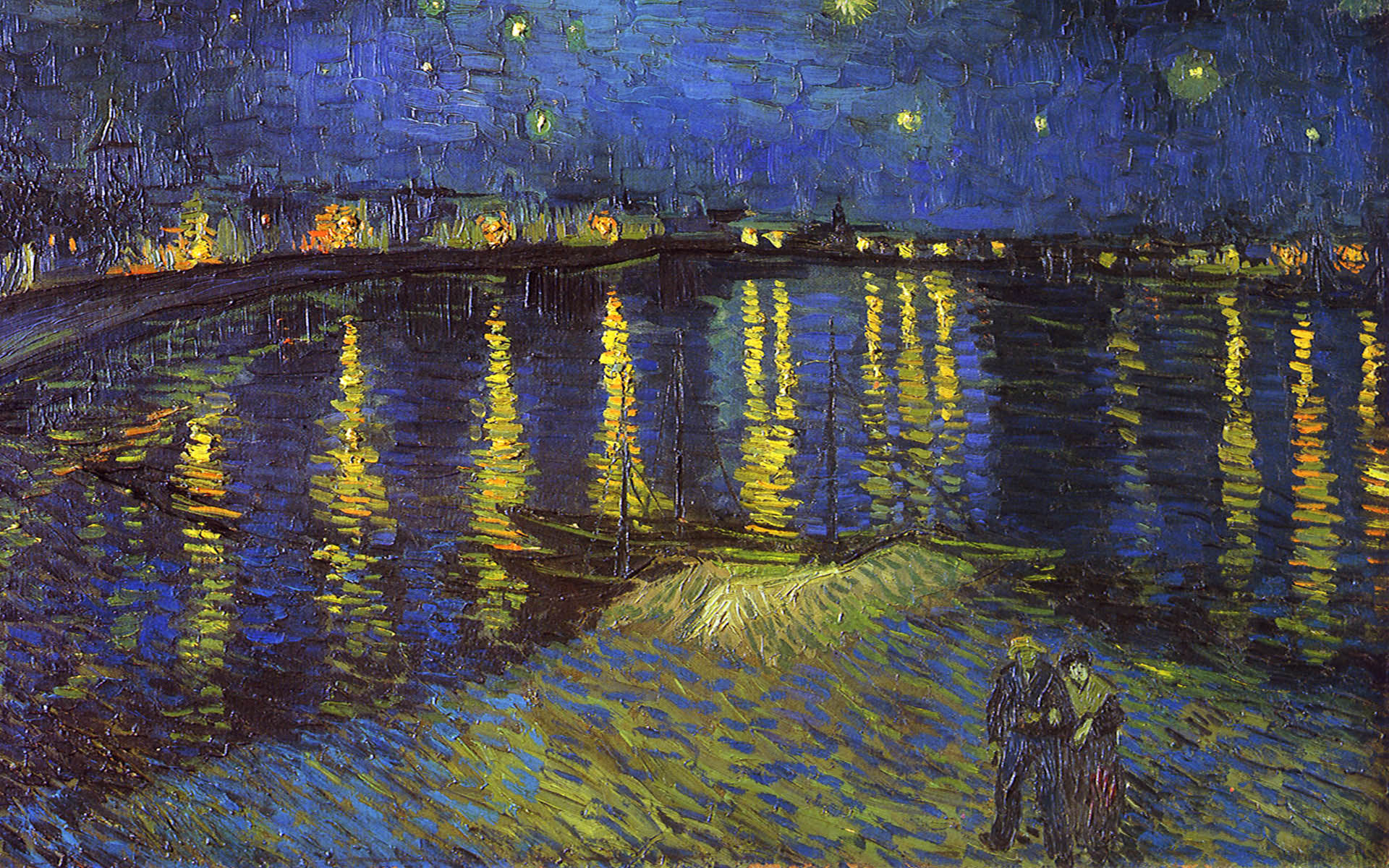 Fond d'écran gratuit de Peintures - Van Gogh numéro 60485